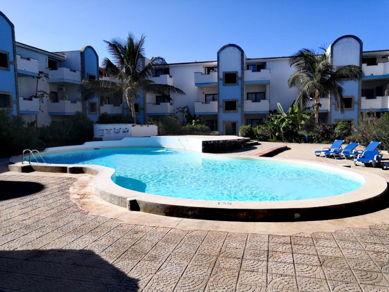 Sal Service Blu Moradias Residence With Pool Santa Maria Esterno foto